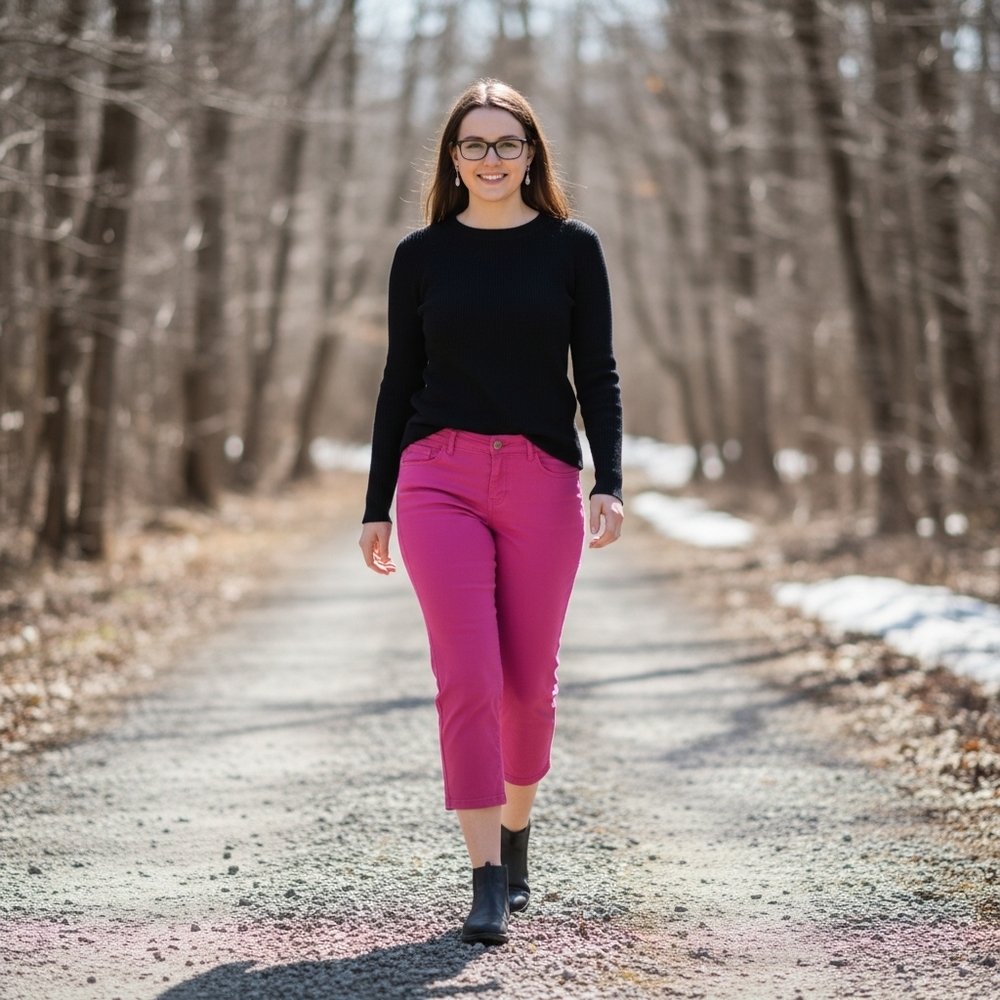 Democracy Ab Solution Magenta Jeans Size 16W